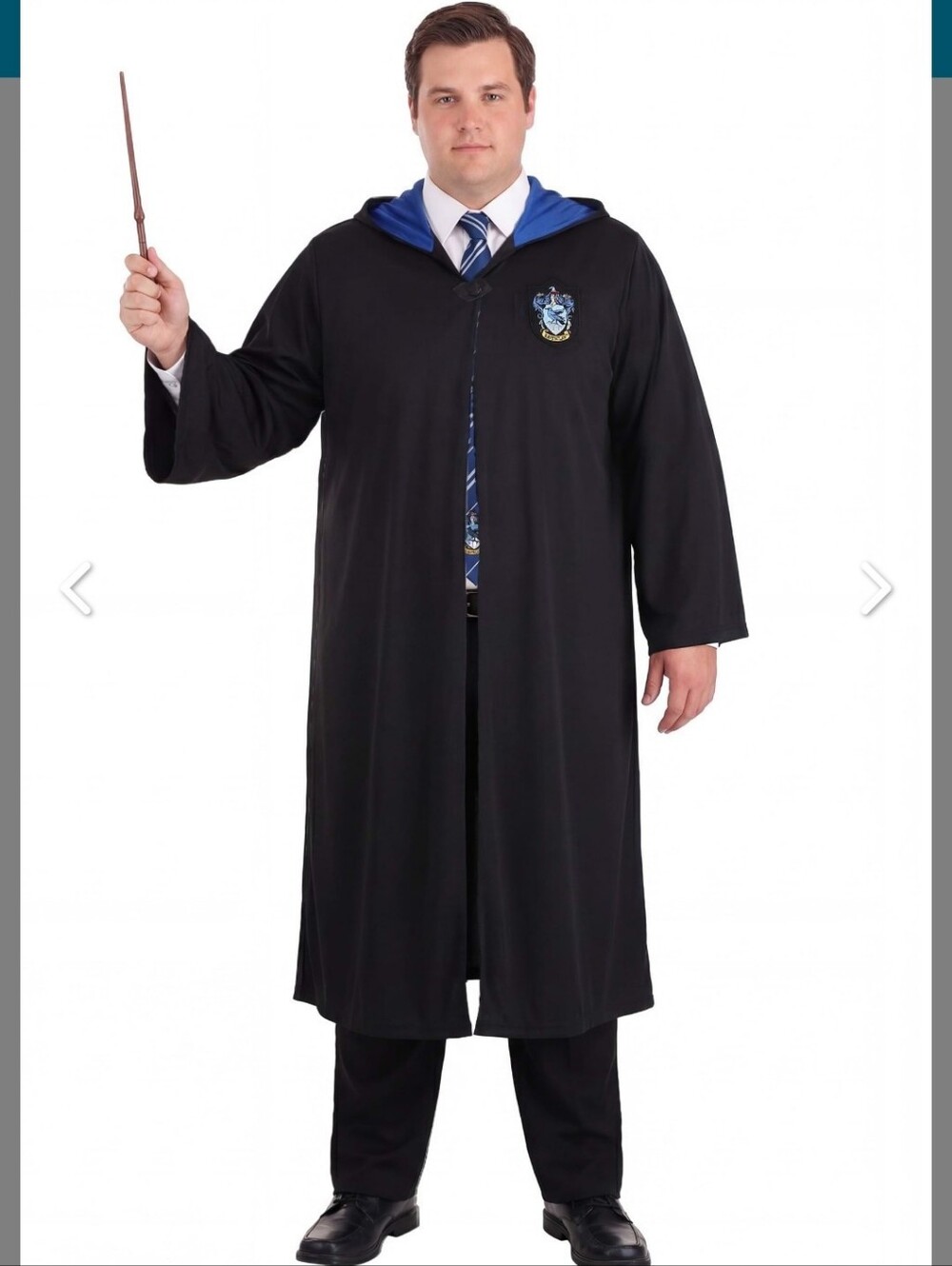 NWT Harry Potter Adult Size 2X Ravenclaw Robe Halloween Costume